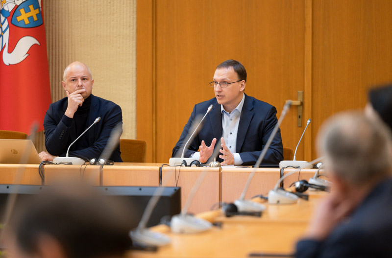 Kasparas Adomaitas, Member of the Environmental Protection Committee at the Parliament of Lithuania